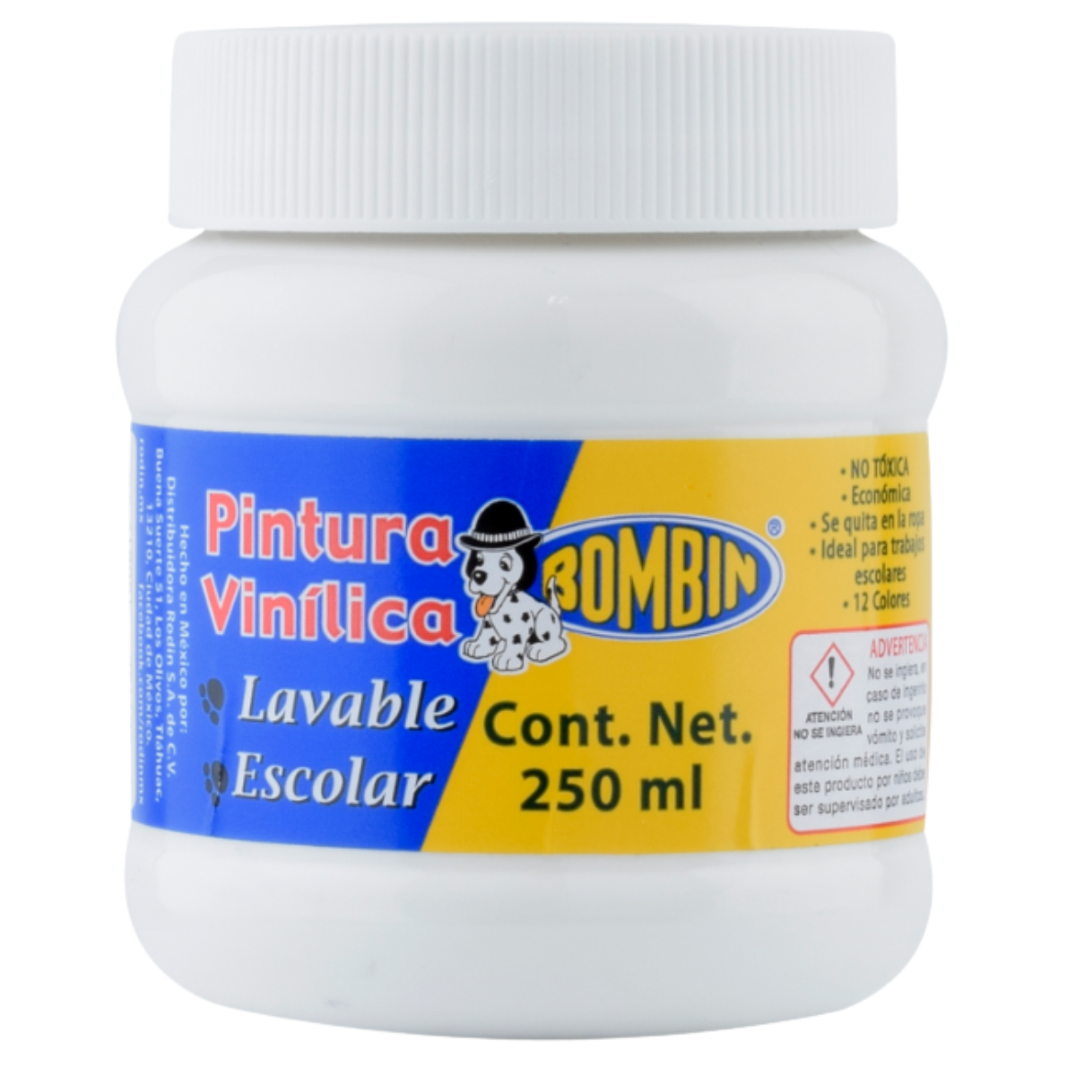 BOMBIN - Pintura vinílica 250ml Color Elegir