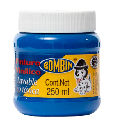 BOMBIN - Pintura vinílica 250ml Color Elegir Bombin