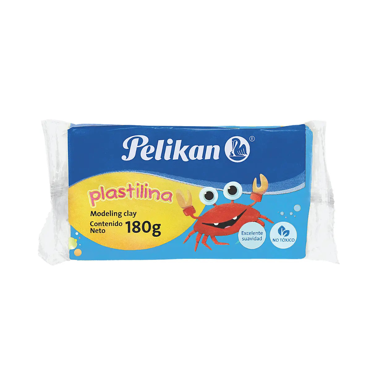 Barra Plastilina Marqueta Pelikan 180g Moldear Elegir Color Aqua - Pelikan - uso