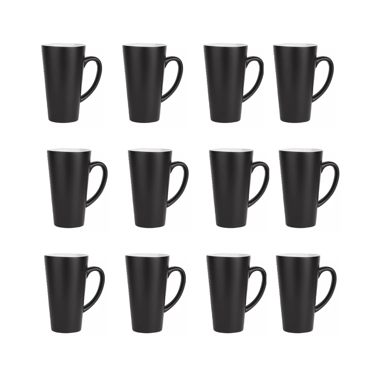 Taza Mágica Cónica Sublimación Sublimar Negra 17oz Color Make