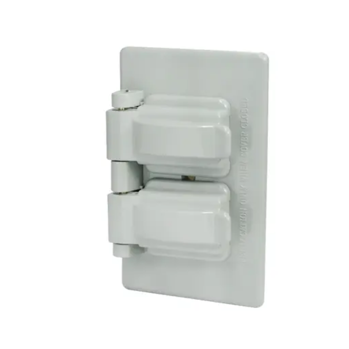 Placa Doble Surtek Plástica Intemperie Línea Estándar Gris