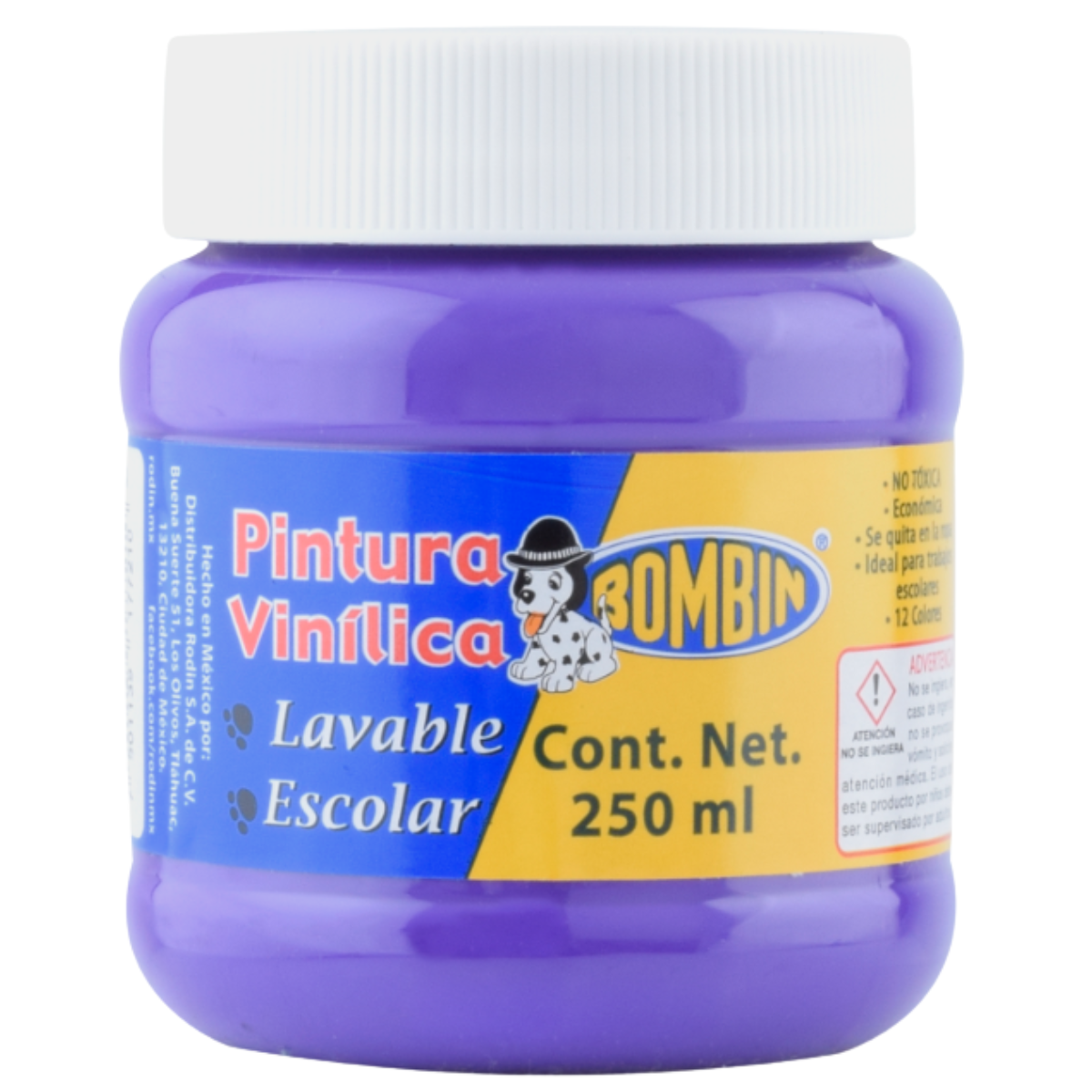 BOMBIN - Pintura vinílica 250ml Color Elegir