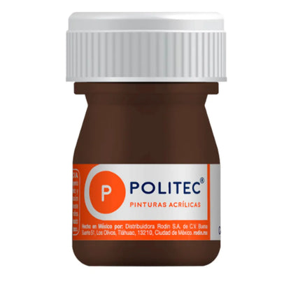 12 Pz Pintura Acrílica Politec Colores Surtidos 20ml Arte - Politec - empaque