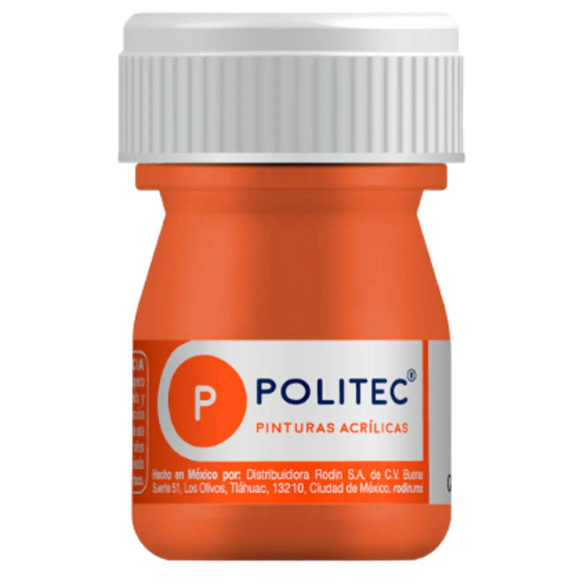 Pintura Acrilica Politec 20ml Naranja - Politec