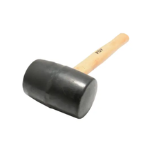 Mazo Cabeza Hule Foy Negro Madera 11" 16oz