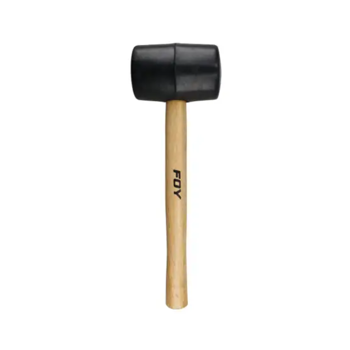 Mazo Cabeza Hule Foy Negro Madera 11" 16oz