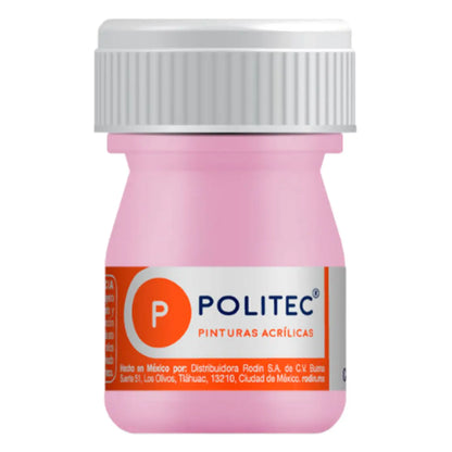 Pintura Acrilica Politec 20ml Rosa Pastel - Politec