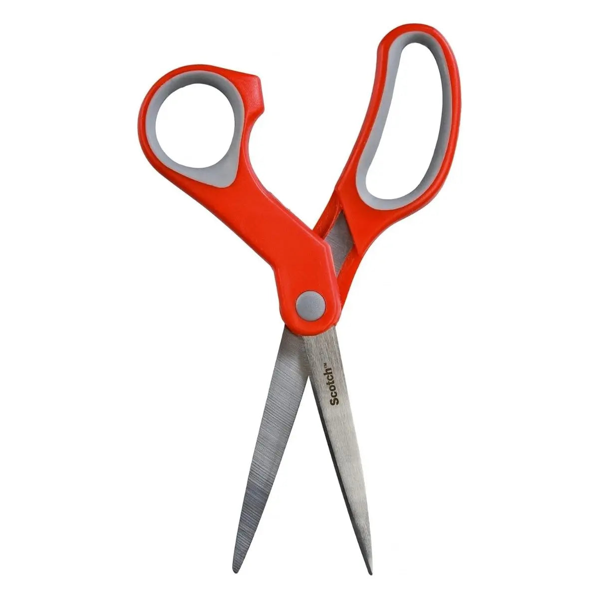 Tijeras Multiusos Scotch 3m 8 Pulgadas Acero Inoxidable Roja - 3M - empaque