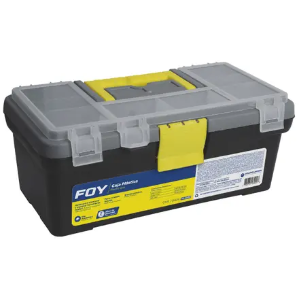 Caja Porta Herramientas Surtek Plástico 12-1/2puLG