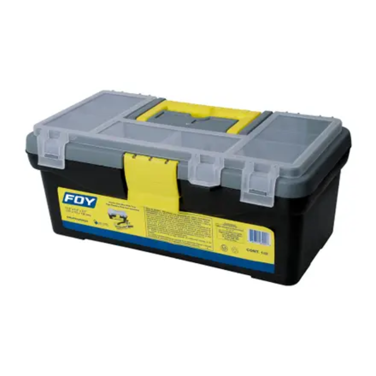 Caja Porta Herramientas Surtek Plástico 12-1/2puLG