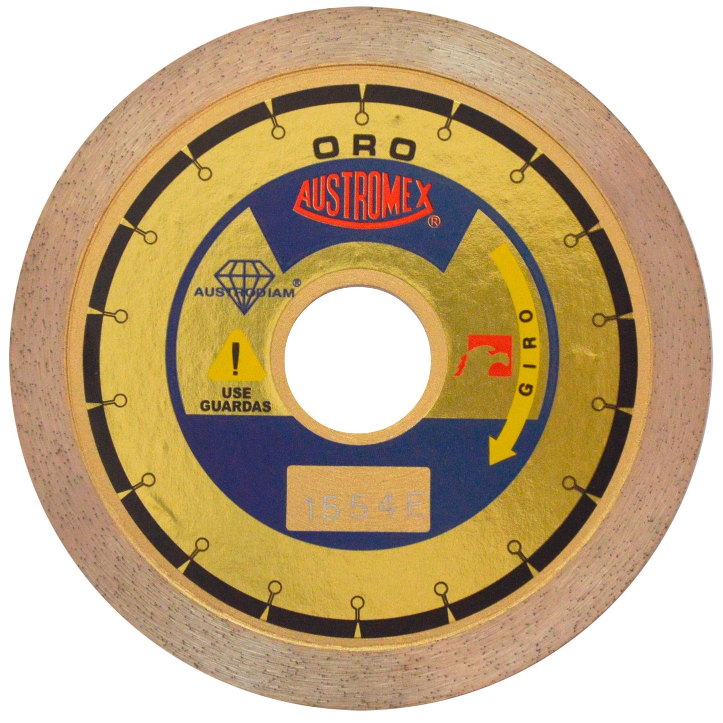 Disco Diamante Dorado Austrodiam 4 1554 Corte Humedo Fragil Austromex