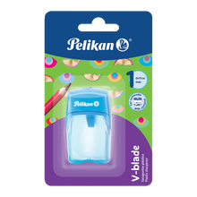 Sacapuntas de Plástico Pelikan Depósito 1 Orificio Elegir Color - MarchanteMX