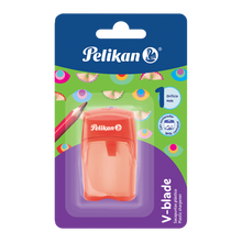 Sacapuntas de Plástico Pelikan Depósito 1 Orificio Elegir Color - MarchanteMX