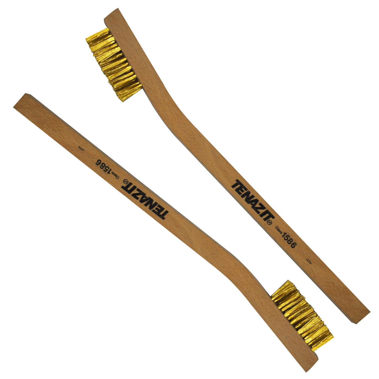 2pz Cepillo Manual Latonado Clave 1586 Tenazit Remocion