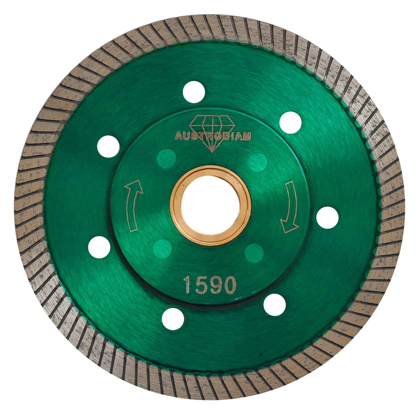 Disco Diamante Austromex 1590 Granito Verde Plataturbo 100mm Austromex