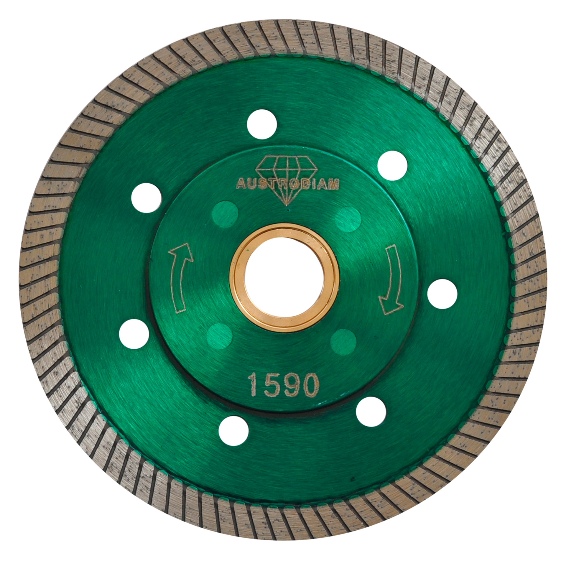 Disco Diamante Austromex 1590 Granito Verde Plataturbo 100mm Austromex