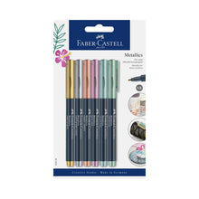Marcadores Metalicos Faber Castell Punto Fino 6 Pz - MarchanteMX