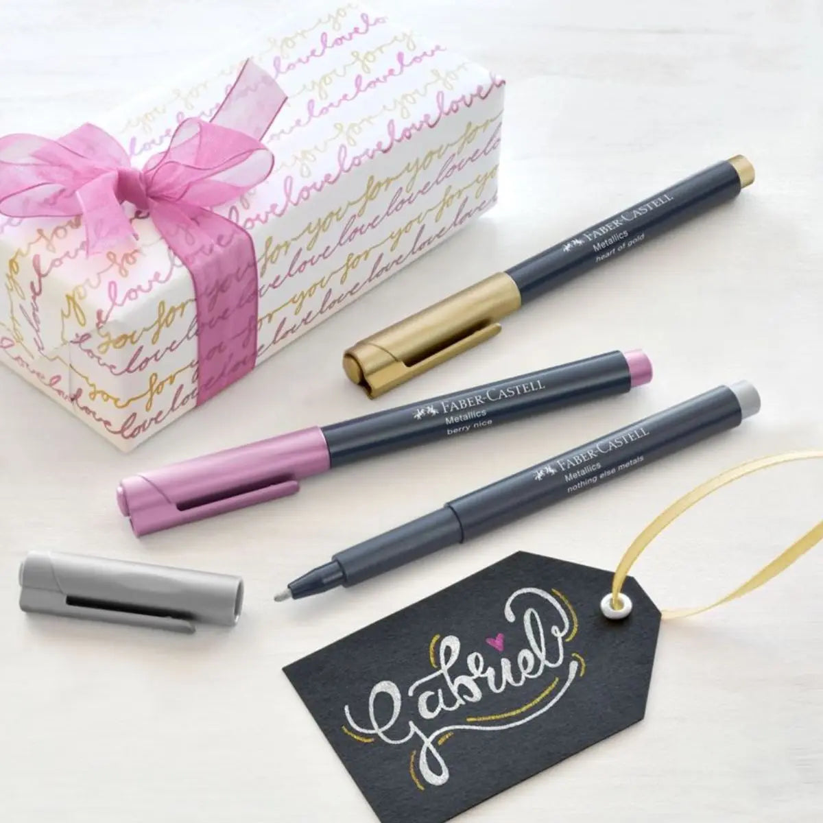 Marcadores Metalicos Faber Castell Punto Fino 6 Pz - Faber Castell - uso