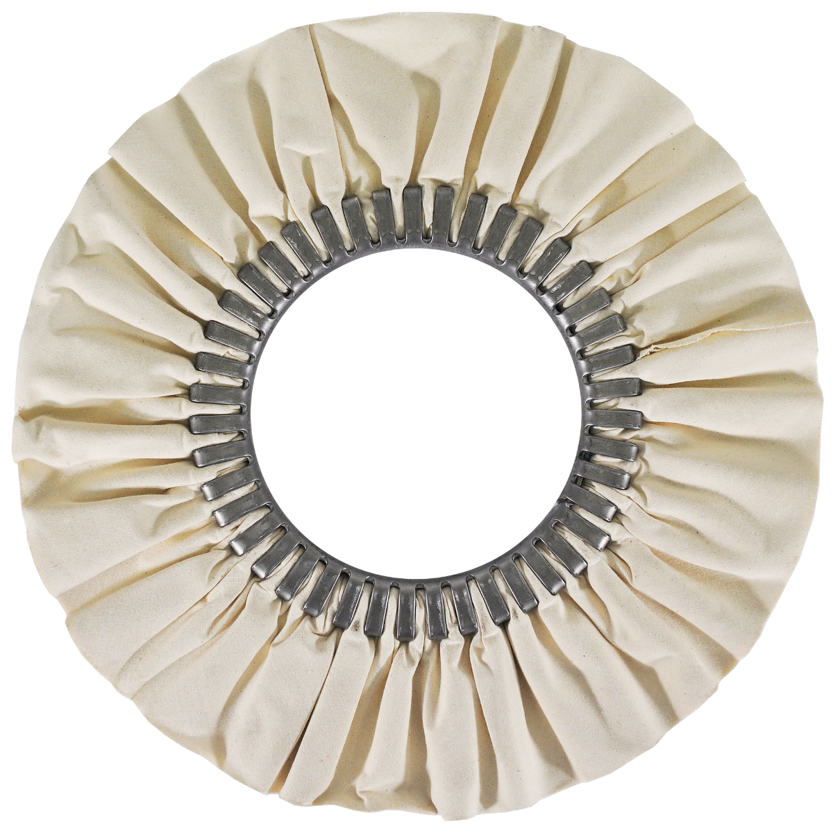 Rueda de Algodón Natural Tenazit para Pulido, 305 x 127 mm