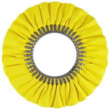 Rueda de Tela Tratada Tenazit para Pulido, de 305 x 127 mm