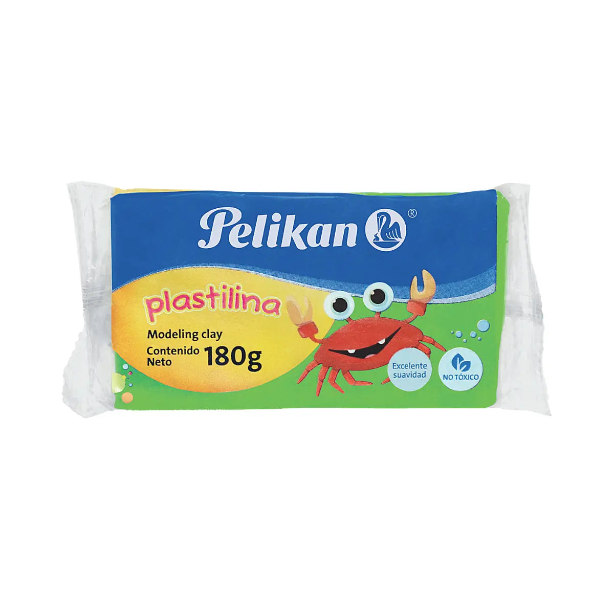 Barra Plastilina Marqueta Pelikan 180g Moldear Elegir Color Verde - Pelikan - uso