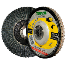 5pz Disco Laminado Esmerilado Tenazit 1701 G60 100x15.9mm