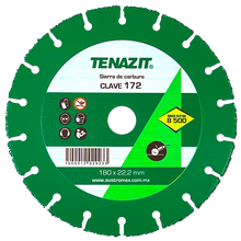 Sierra Corte De Madera Y Plástico Tenazit 180 x 22.2 mm Austromex