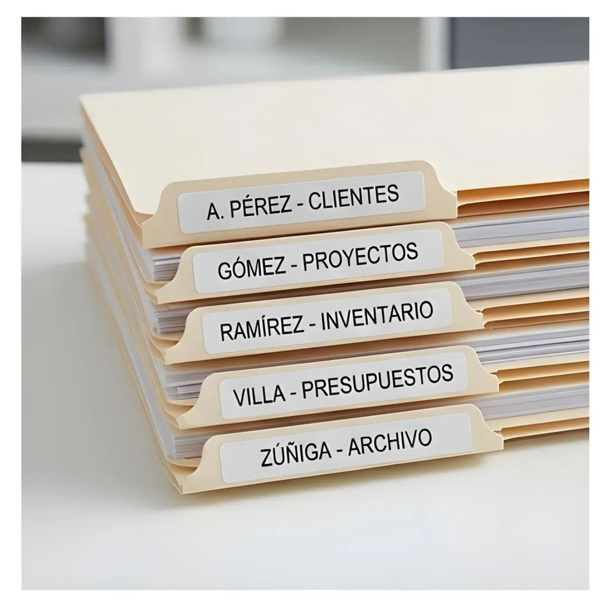 Rollo De Etiquetas Blancas Para Direcciones 28 x 89mm - Leomond - accesorios
