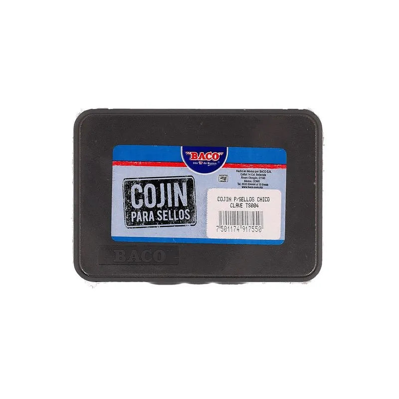 Cojin Para Sellos Baco Sin Tinta Grande Plastico 18x10 Cm