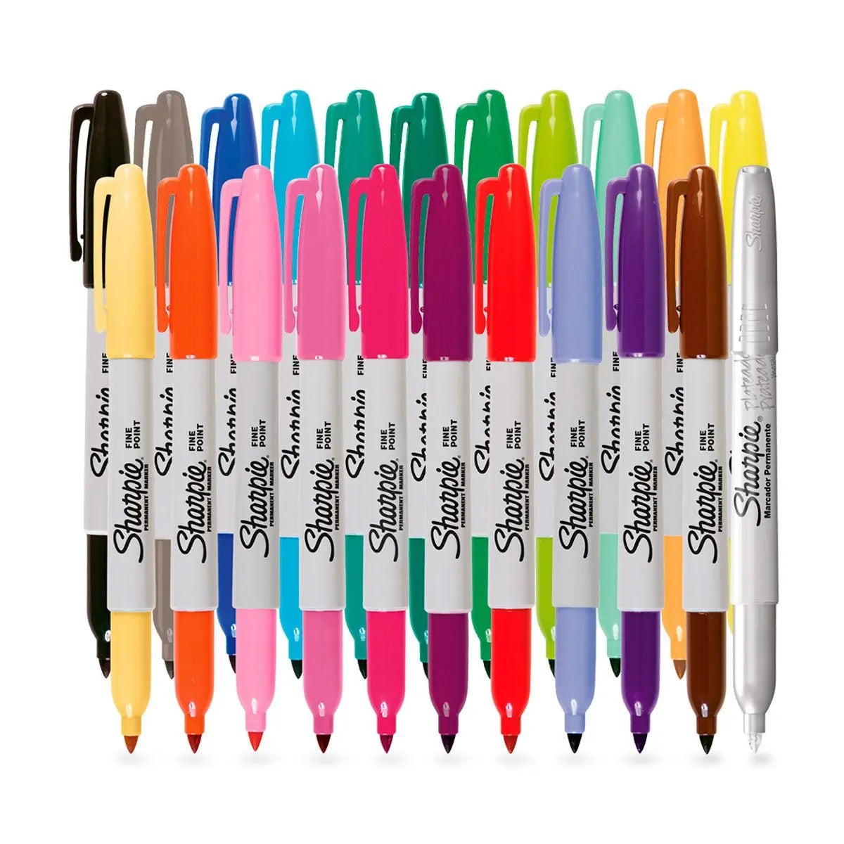 Marcadores Permanentes Sharpie Punto Fino Colores 22 Piezas - Sharpie