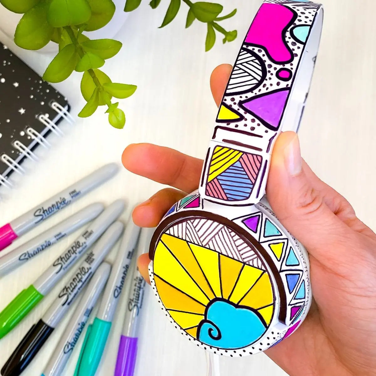 Marcadores Permanentes Sharpie Punto Fino Colores 22 Piezas - Sharpie - detalle