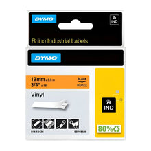 Cinta Vinilo color Naranja 19mm Dymo