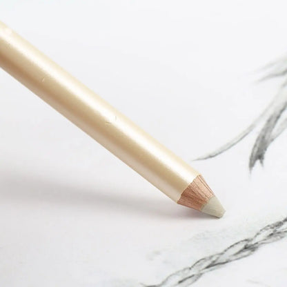 Gomas Borracha Tinta Tipo Lápiz Blanca Faber Castell 3 Pz - MarchanteMX