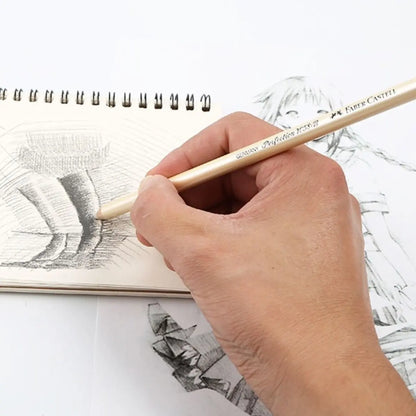 Gomas Borracha Tinta Tipo Lápiz Blanca Faber Castell 3 Pz - MarchanteMX