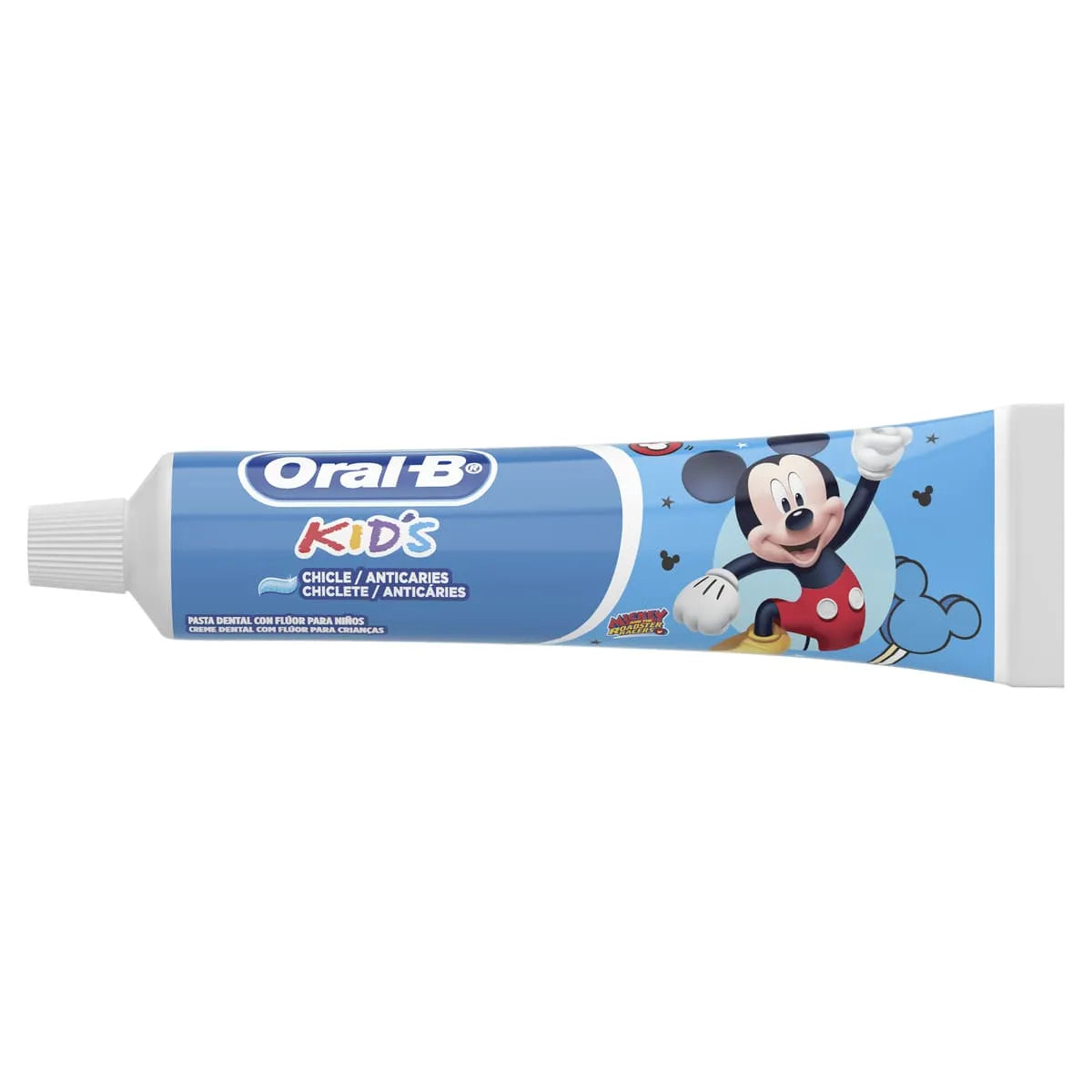 Pasta Dental Para Niños Oral-b Kids Mickey Mouse 37ml Chicle