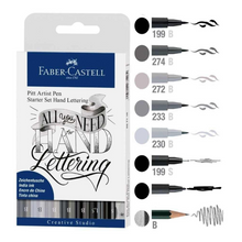 Rotuladores para Caligrafía Faber Castell Starter Set 8 Pz - MarchanteMX