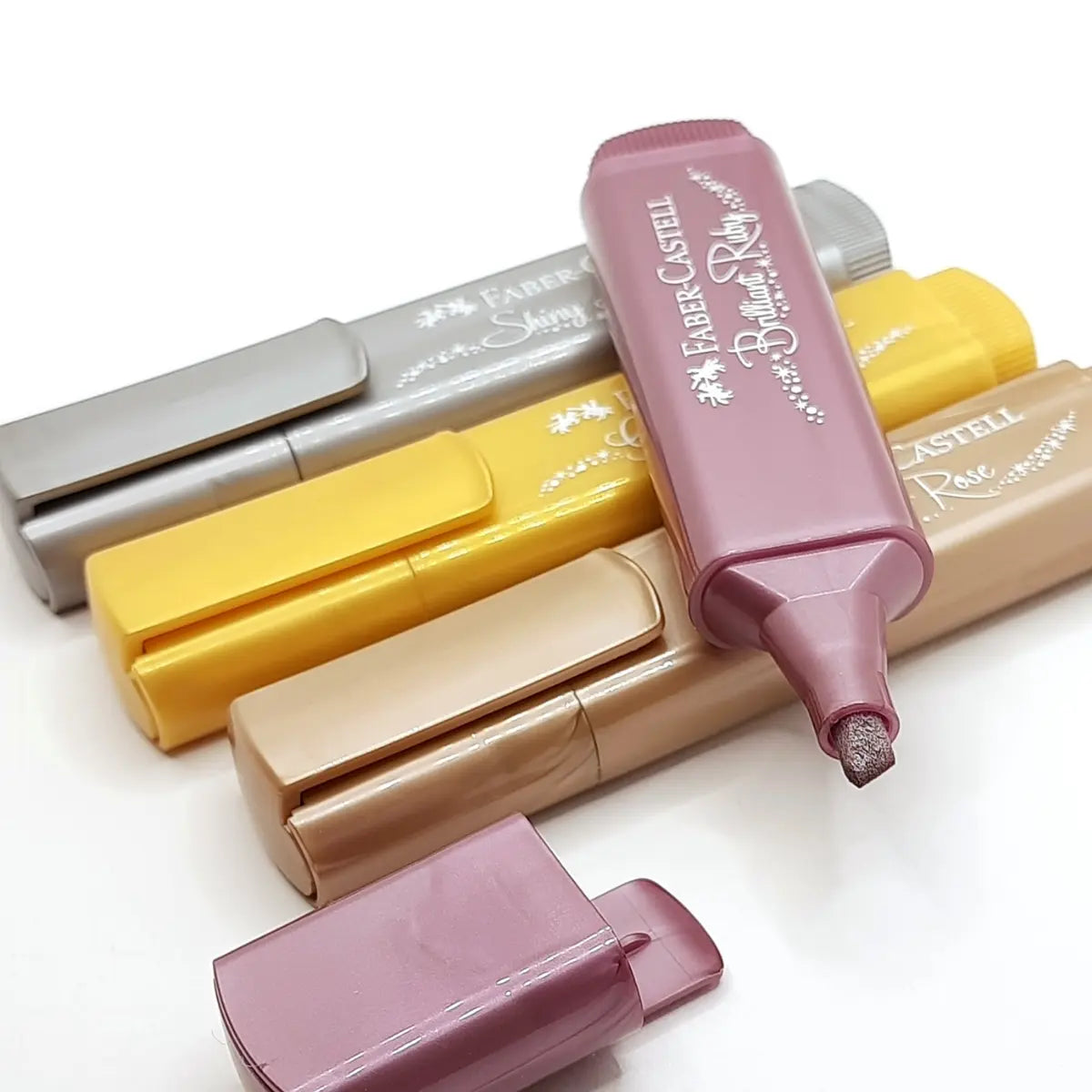 Marcador Efecto Metalico Faber Castell 4 Pz - Faber Castell
