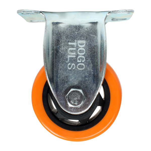 Rodaja PVC Naranja Fija 4" Dogotuls