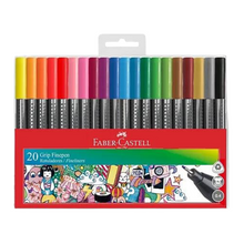 Rotuladores de Colores Faber Castell Punta Extrafino 0.4mm 20 Pz - MarchanteMX