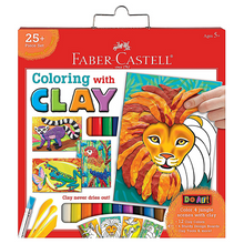 Kit Plastilina Faber Castell Clay Manualidades - MarchanteMX