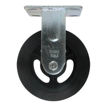RODAJA DE HULE NGO USO PESADO FIJA 6" - Dogotuls - vista lateral