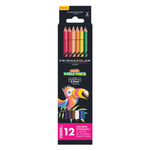 Lápices de Color Prismacolor Junior 6 Piezas Doble Punta 12 Colores