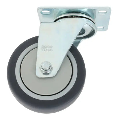 RODAJA PP Y TPR GRIS GIRATORIA 3" - Dogotuls - vista lateral