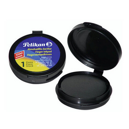 Almohadilla Dactilar Pelikan Tinta Negra 1 Pieza