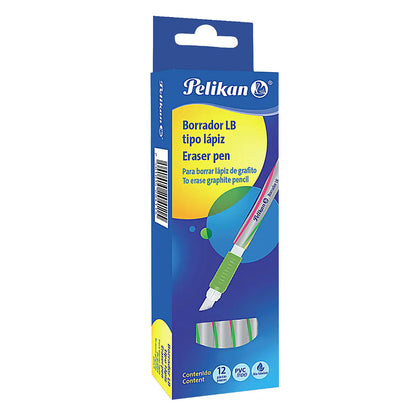 Goma Borrador Tipo Lápiz Pluma Tinta Retráctil Pelikan Lb 12 Piezas - Pelikan - accesorios