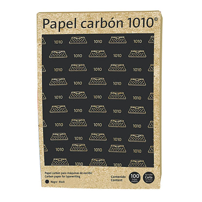 Hojas Papel Carbón 1010g Carta Base Cera Negra Pelikan 100 Piezas - Pelikan - detalle