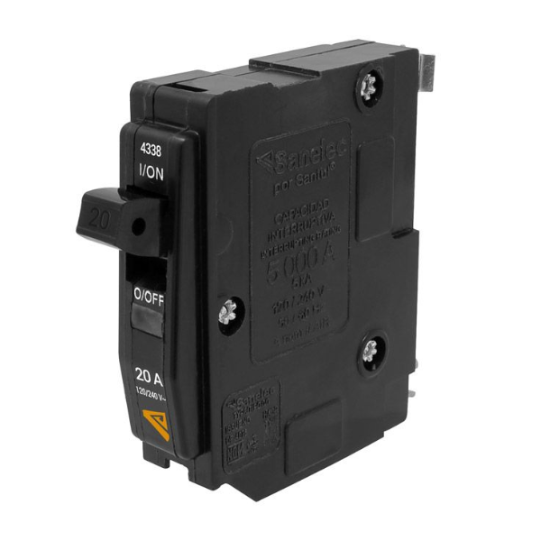 Interruptor termomagnético 20A Sanelec