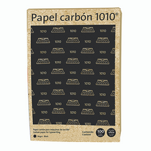 Hojas Papel Carbón 1010g Oficio Base Cera Negra Pelikan 100 Piezas