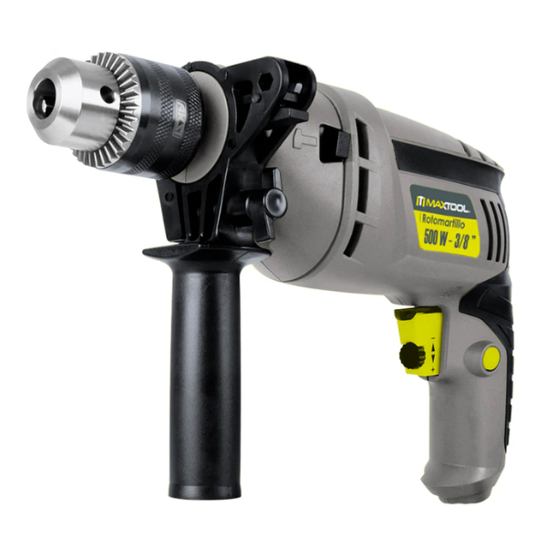 Rotomartillo Aksi 500W 3/8″ Gris Taladro y Atornillador
