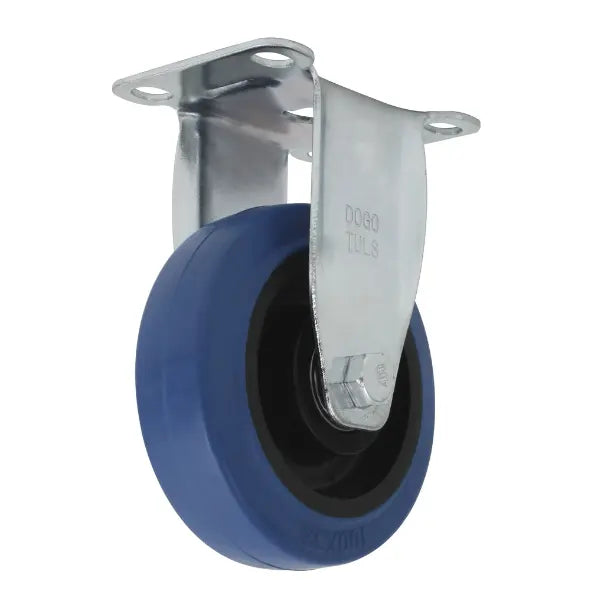 RODAJA GOMA ELASTICA AZUL FIJA 3" - Dogotuls - vista lateral